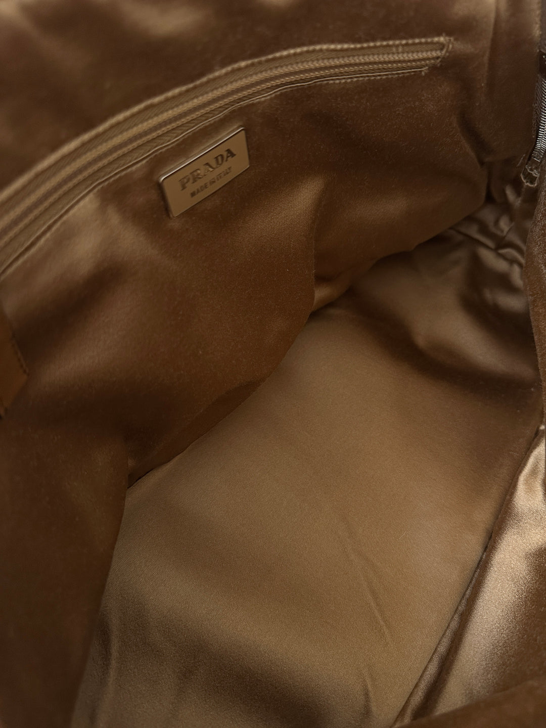 Prada “Canvas & Ostrich Leather Alma Bag” 🤎✨ | Ultra-Rare Exotic Trim • Key Lock • Shoulder-Friendly