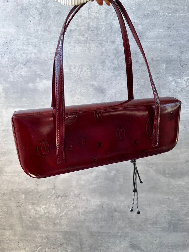 Cartier Burgundy Monogram Baguette ❤️🥖