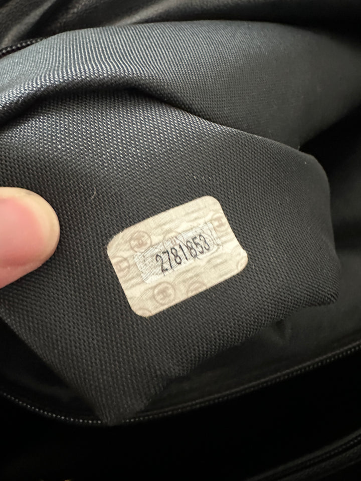 Chanel “Double CC Caviar Tote” 🖤✨ | Spacious, Structured & Stunning Gold Ball Detail