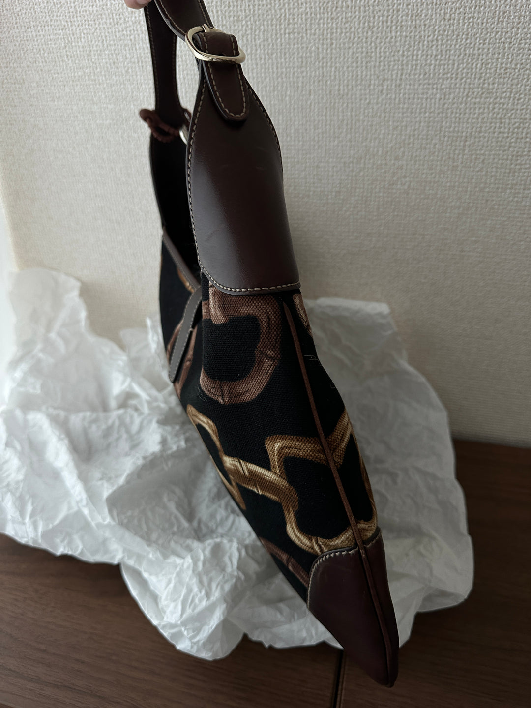 Gucci Rare Horsebit Pattern Jackie Hobo 🖤✨ Unique & Stylish
