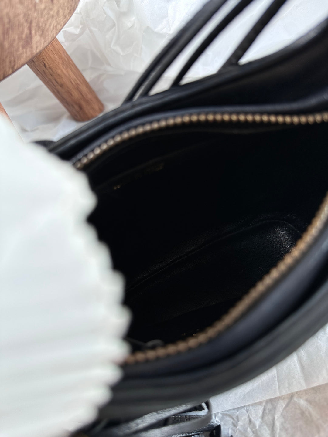 CHANEL Mini Hobo Crossbody – Black Quilted with Gold Ball Tassel 🖤✨