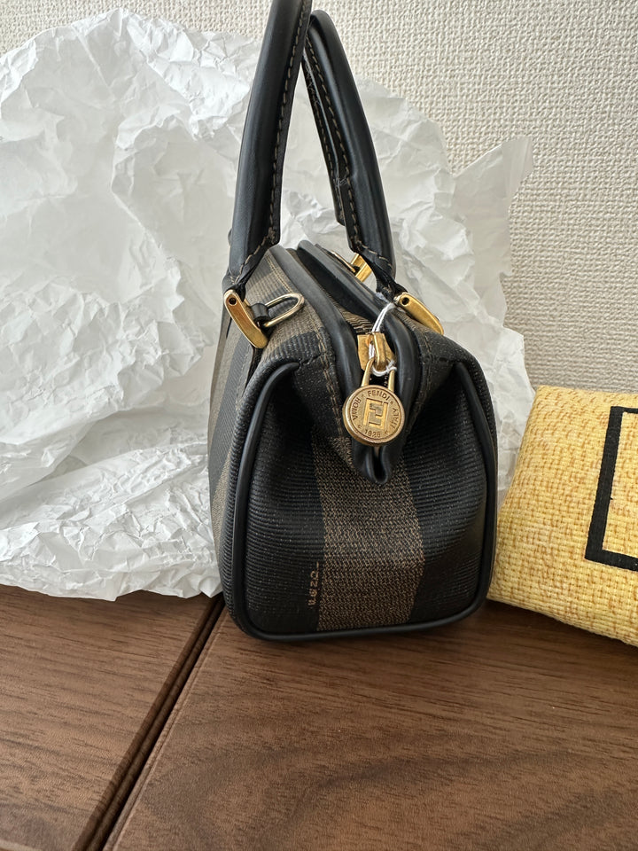 Fendi Mini Boston Nano Tote 🖤✨ Iconic & Durable