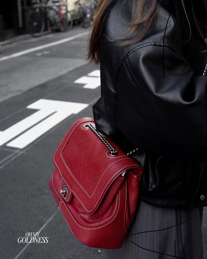 Chanel Classic Flap Box Bag ❤️｜Diana-Inspired Silhouette × Puffy Quilted Interior × Structured Boxy Shape