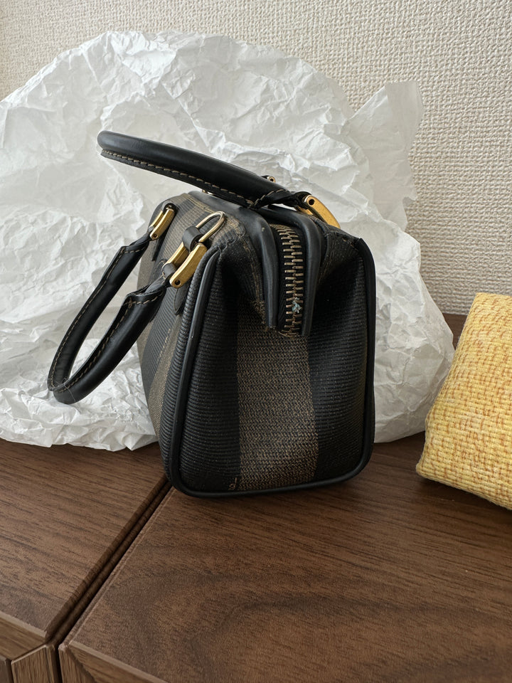 Fendi Mini Boston Nano Tote 🖤✨ Iconic & Durable