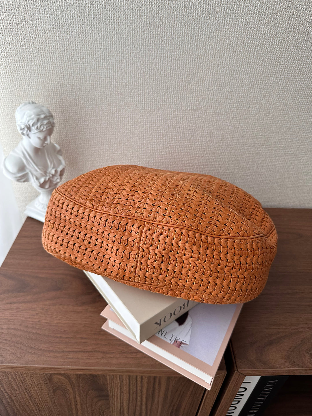 DIOR Woven Hobo Bag – Rare Brown Calfskin ✨🤎