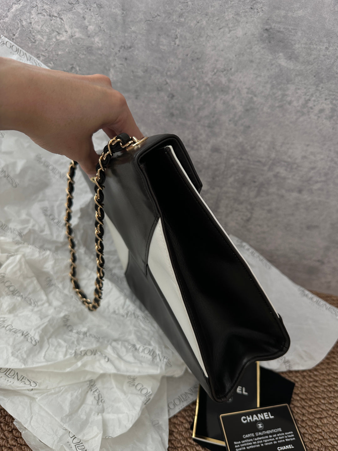 Chanel Panda Envelope Bag 🐼｜Rare Black & White Vintage Style