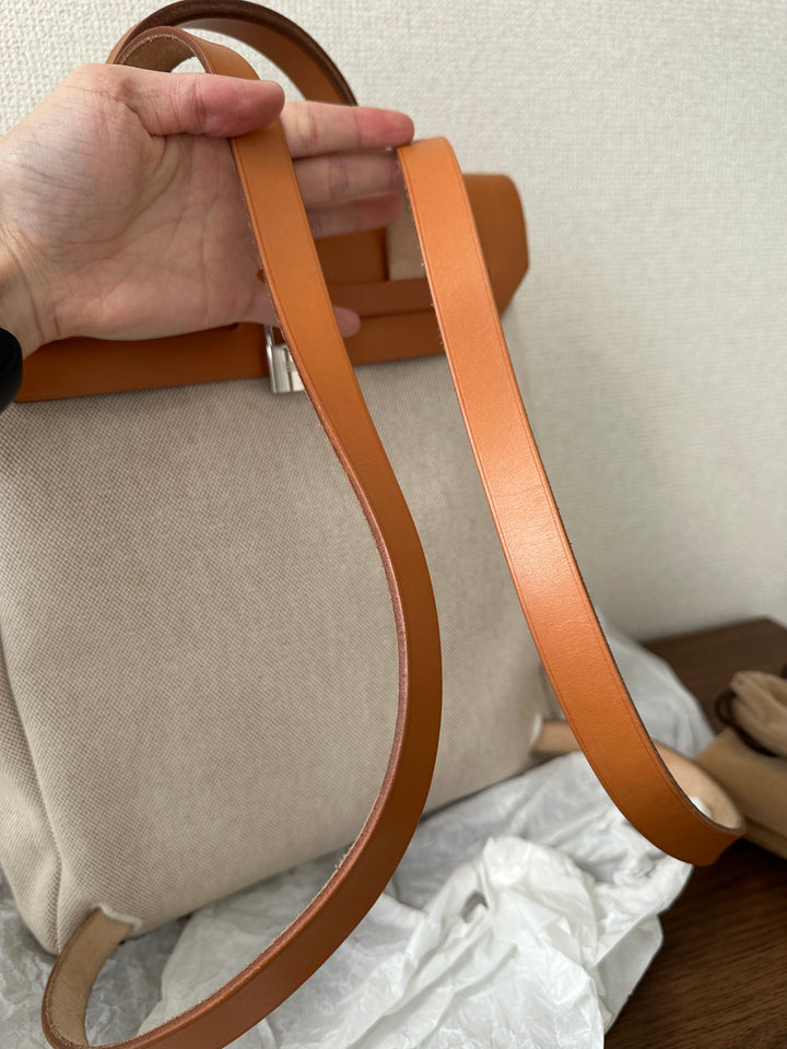 Hermes Herbag Backpack 🤎✨ Classic & Versatile