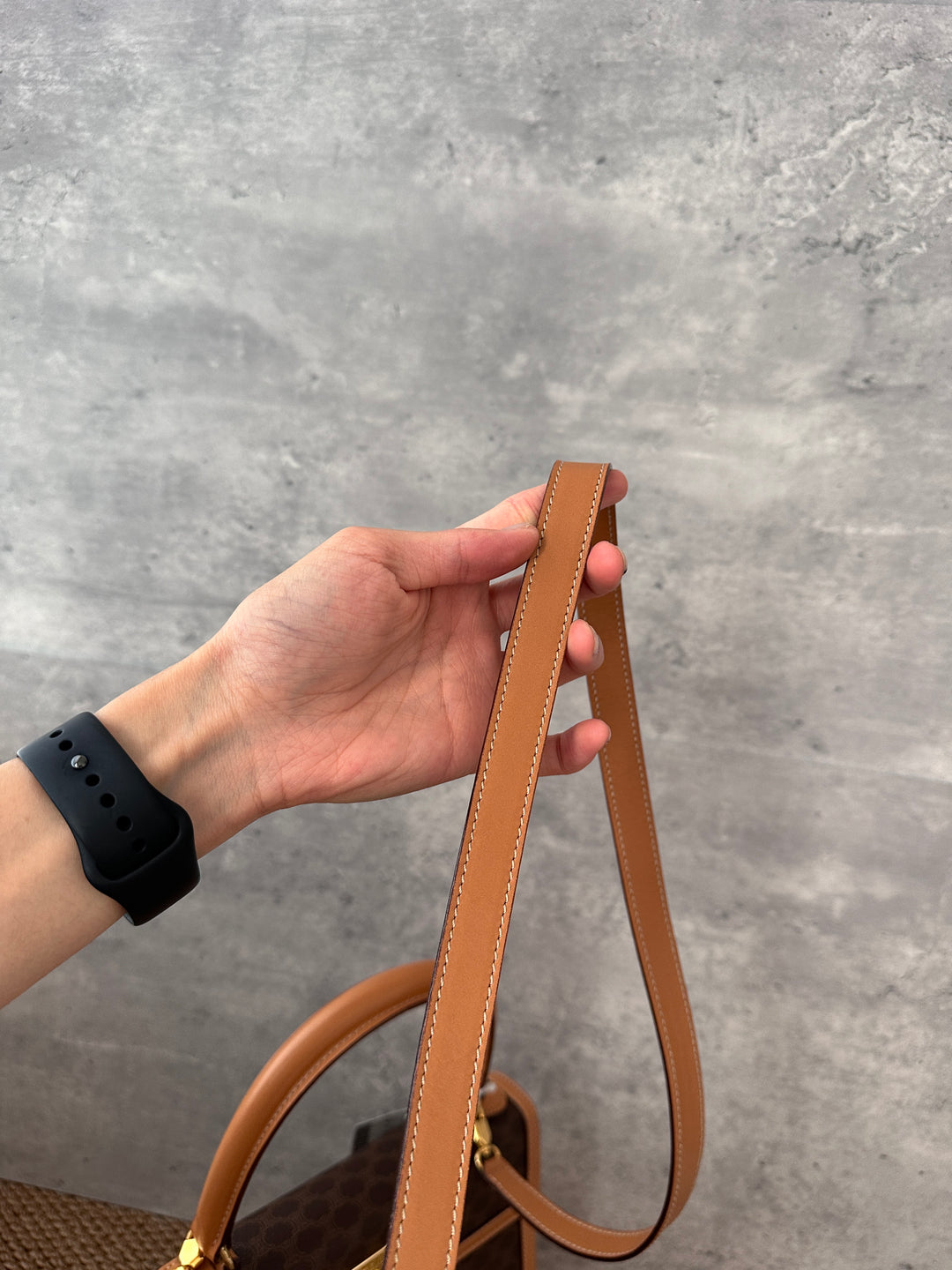 CELINE Monogram Kelly Bag 🤎｜Vintage Elegance with Original Strap