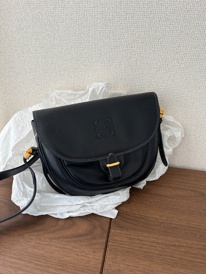 Loewe Half Moon Crossbody 🖤 | Effortless Everyday Elegance✨