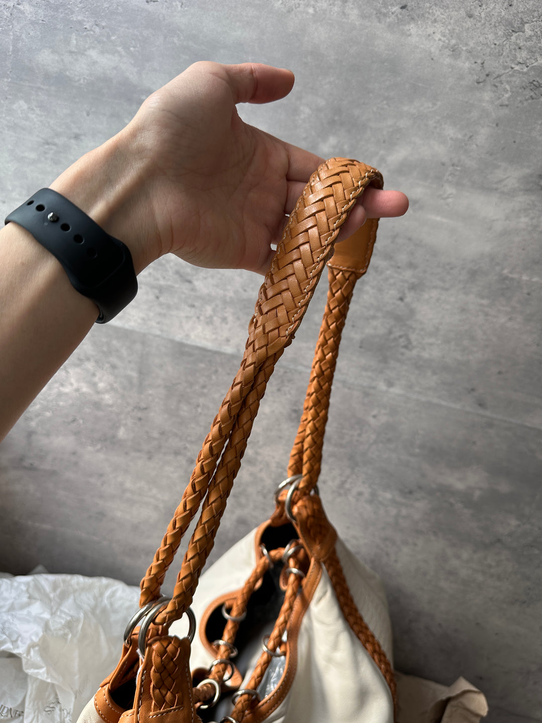 LOEWE Hobo Shoulder Bag 🤎✨｜Soft Nappa Lambskin & Iconic Woven Detailing