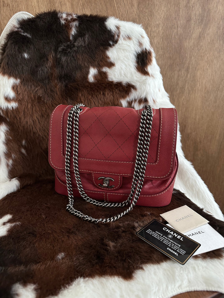 Chanel Classic Flap Box Bag ❤️｜Diana-Inspired Silhouette × Puffy Quilted Interior × Structured Boxy Shape