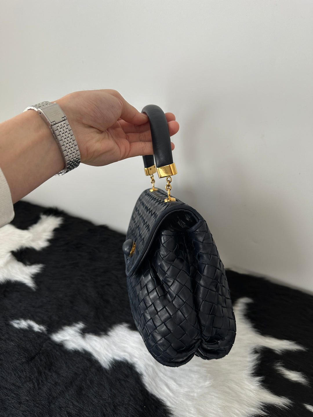 Bottega Veneta Kelly Top Handle 🖤｜Intrecciato Leather × Convertible Carry × Timeless Elegance