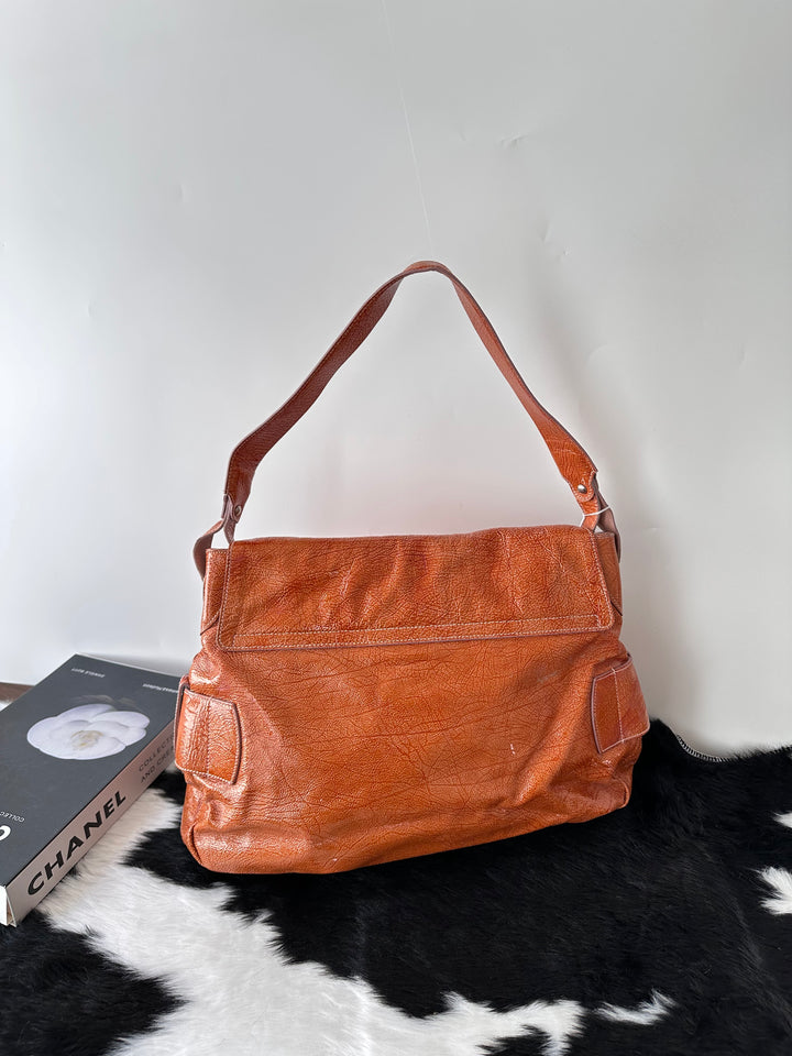 Ferragamo Large Gancini Hobo Bag 🧡🤎｜Oversized Horseshoe Logo × Lightweight Design × Spacious Everyday Carry
