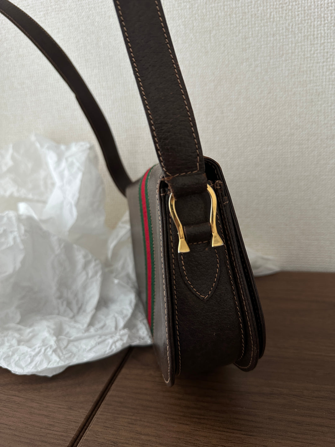 Gucci Suede Pigskin Horsebit Crossbody 🤎 | Timeless Vintage Elegance ✨