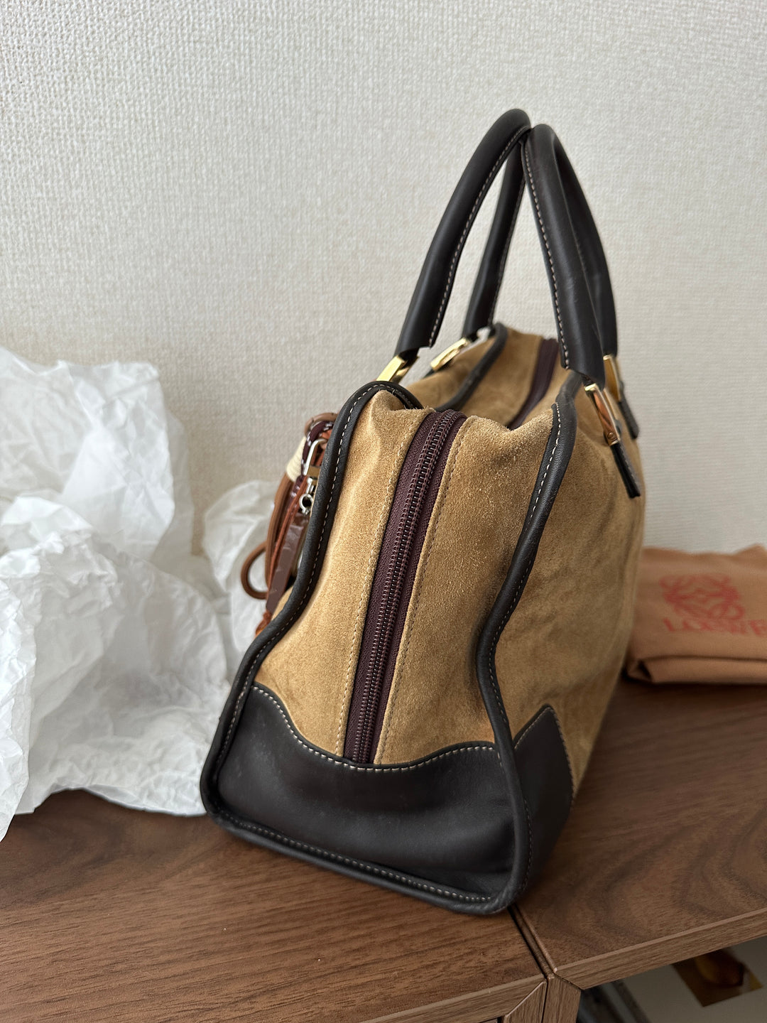 Loewe Amazona “Biscuit” 🍪 | The Perfect Cozy Fall Bag 🤎