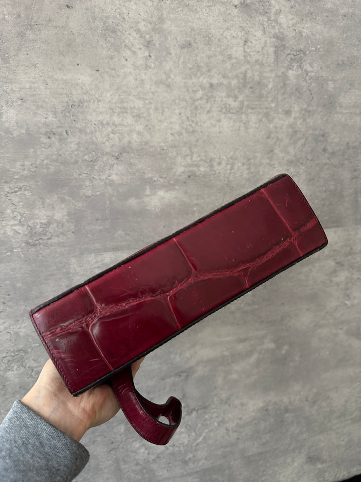 Celine Crocodile Donut Bucket Bag ❤️🐊｜Exotic Crocodile × Iconic Donut Hardware × Archive Collectible