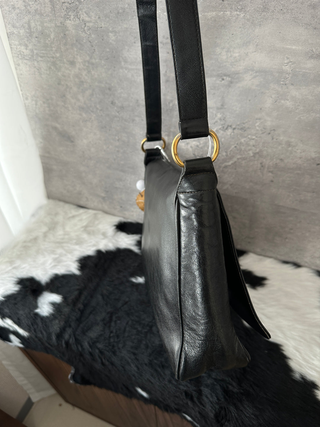 Gucci Horsebit Shoulder Bag 🖤｜Iconic Horsebit × Vintage Leather × Everyday Practicality