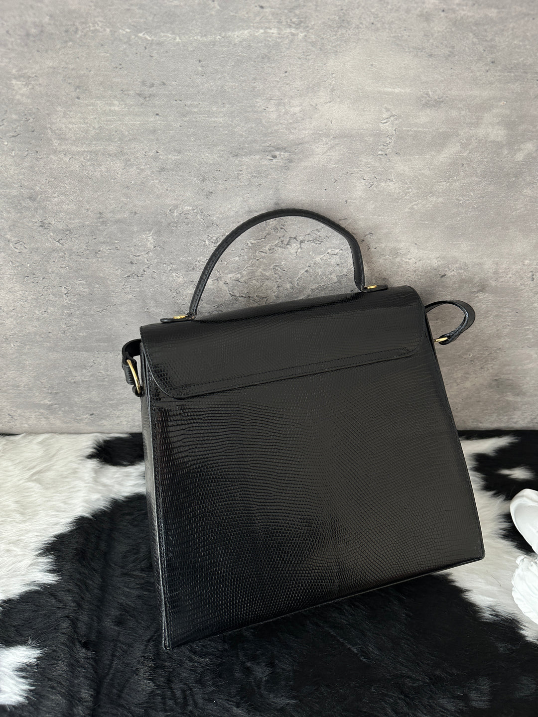 Ferragamo Lizard Leather Kelly Bag 😻｜Rare Exotic Leather × Elegant Top Handle × Lightweight Luxury