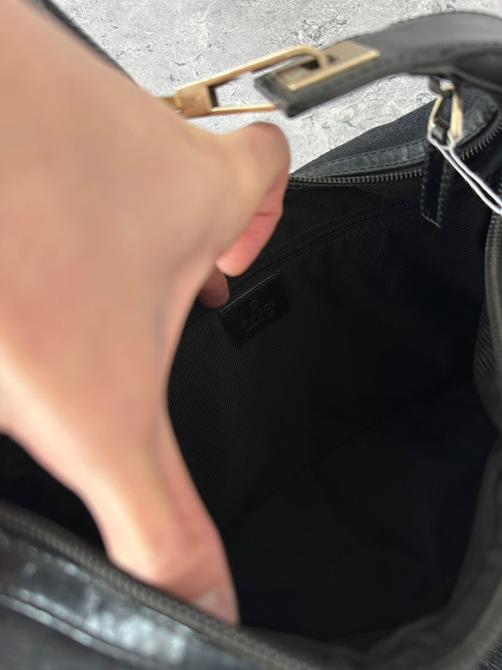Gucci GG Monogram Hobo Bag 🖤｜Upgraded Design × Everyday Versatility × Timeless Black