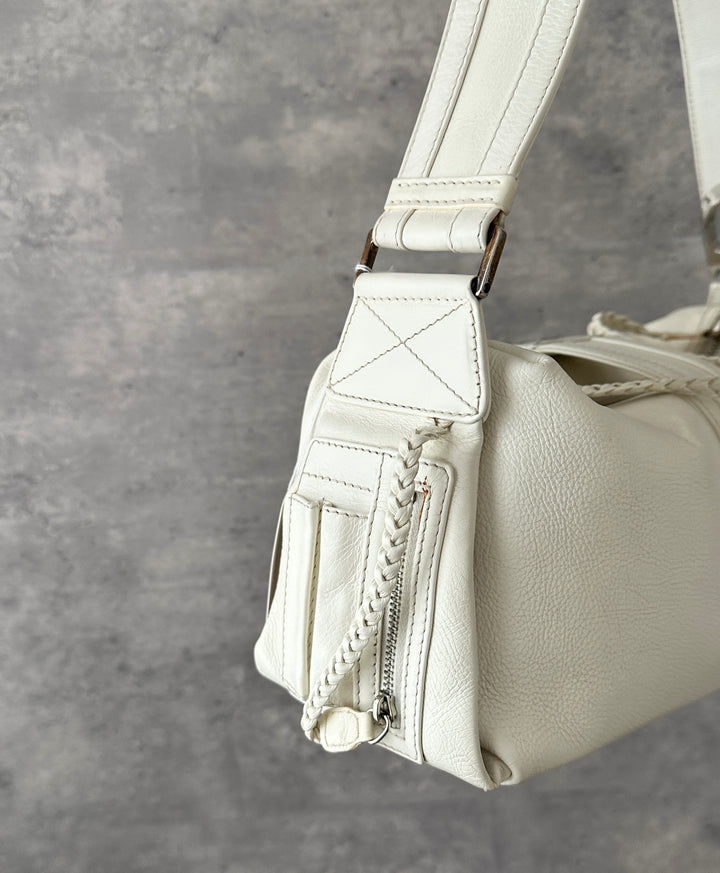 Dior Y2K White Hobo 🤍 | Dreamy Milk-White Retro Charm ✨