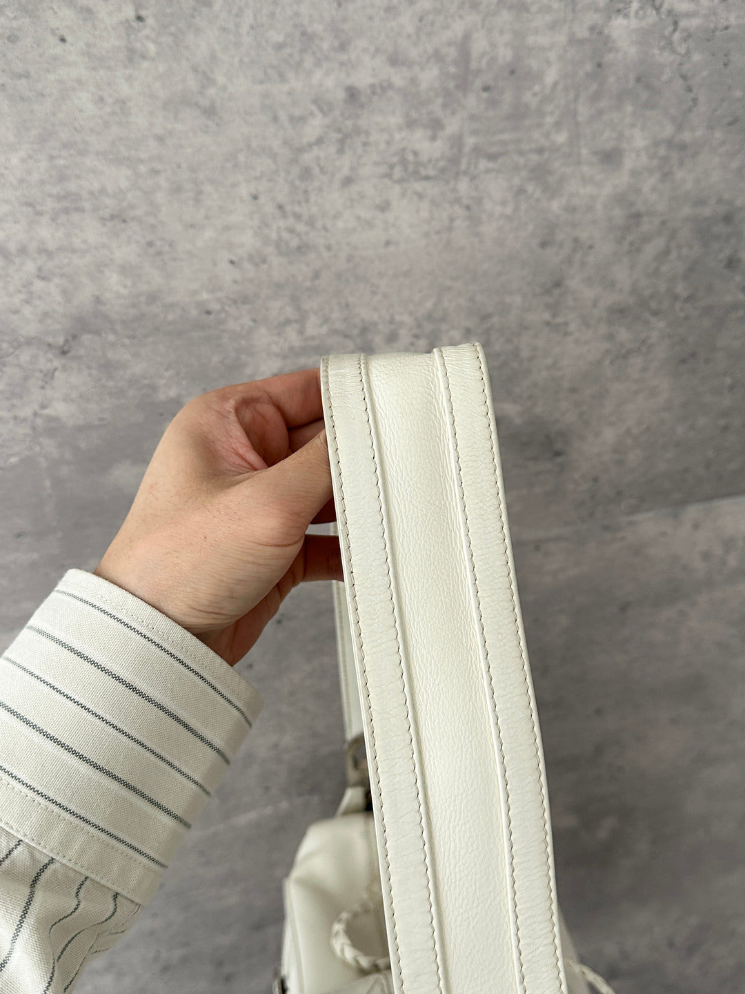 Dior Y2K White Hobo 🤍 | Dreamy Milk-White Retro Charm ✨