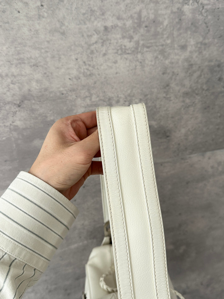 Dior Y2K White Hobo 🤍 | Dreamy Milk-White Retro Charm ✨