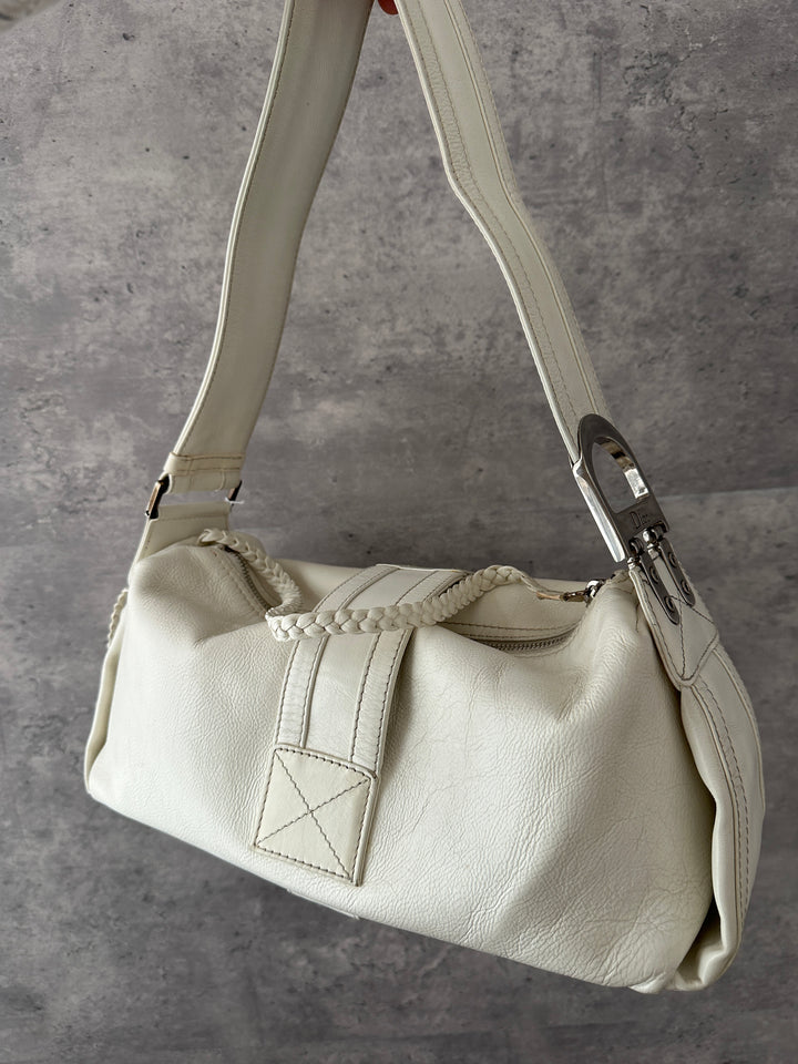 Dior Y2K White Hobo 🤍 | Dreamy Milk-White Retro Charm ✨