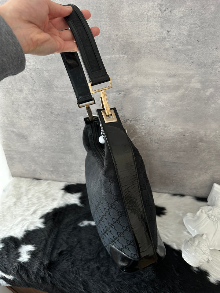 Gucci GG Monogram Hobo Bag 🖤｜Upgraded Design × Everyday Versatility × Timeless Black
