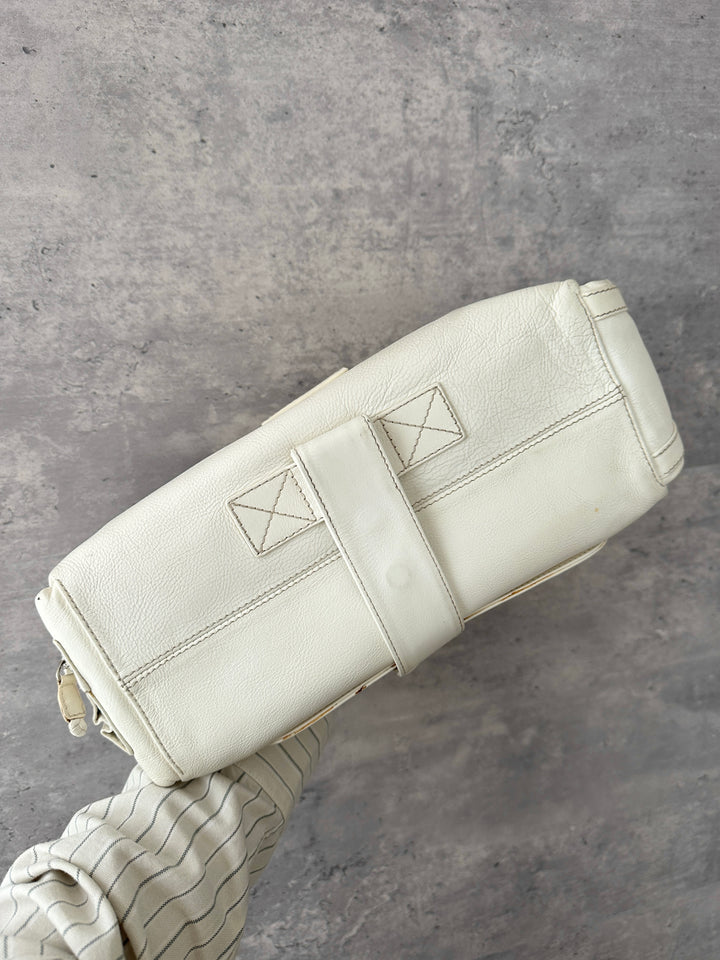 Dior Y2K White Hobo 🤍 | Dreamy Milk-White Retro Charm ✨