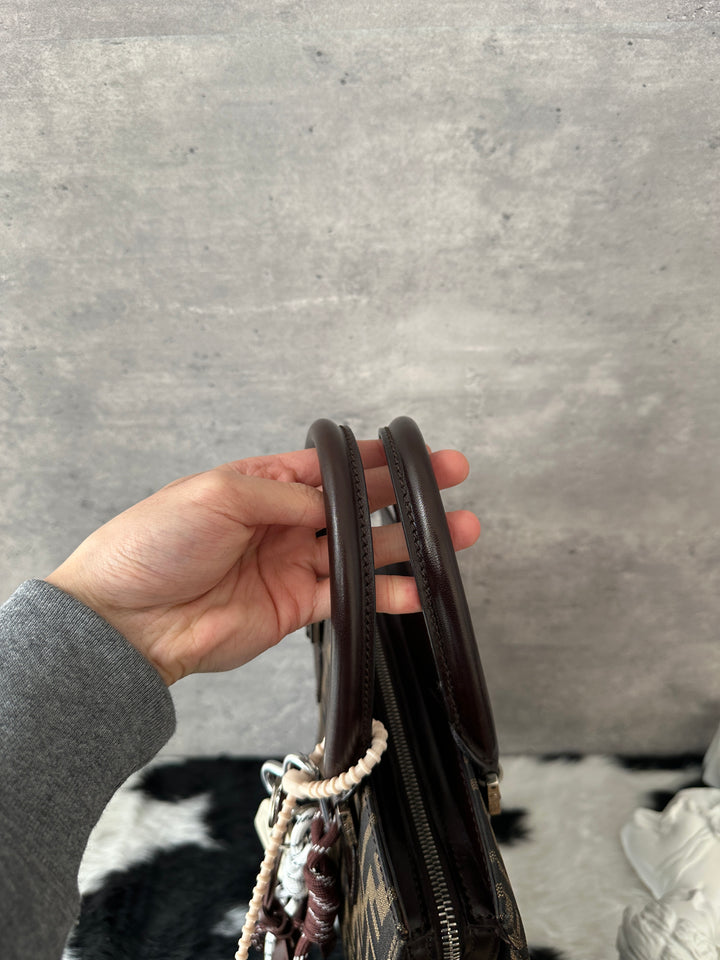 Fendi Zucca Monogram Small Tote 🤎👜｜Structured Silhouette × Iconic Pattern × Versatile Carry