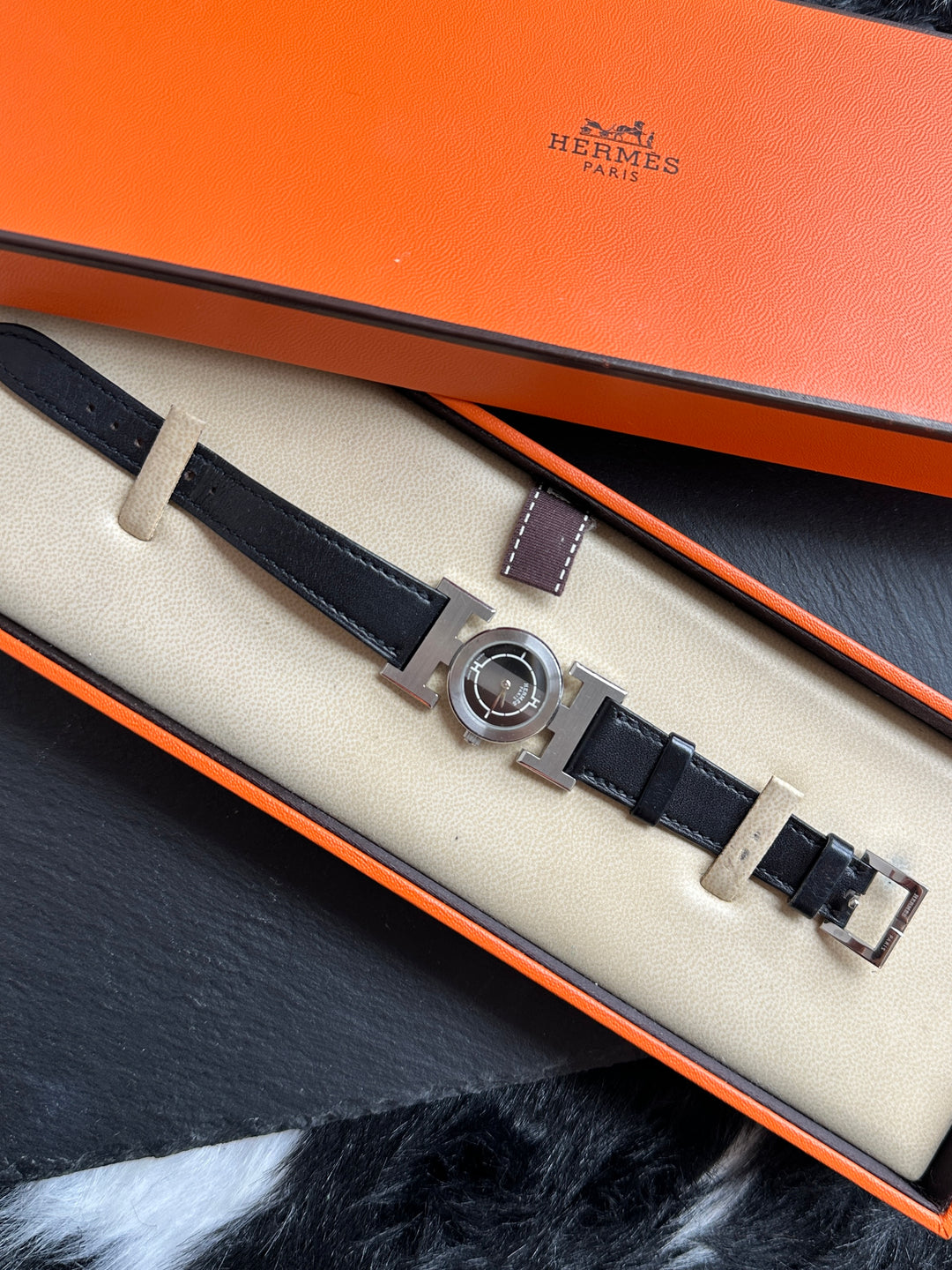 Hermès H Watch 🤍🖤｜Belt Buckle Design｜Oversized H Case｜Full Set