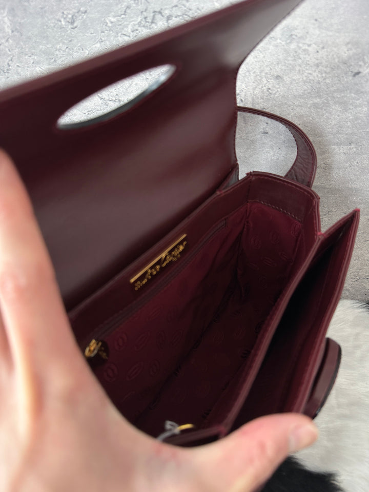 Cartier Mini Turn Lock Egg Bag 🥚✨｜Rare Small Size, Elegant Design, Timeless Appeal