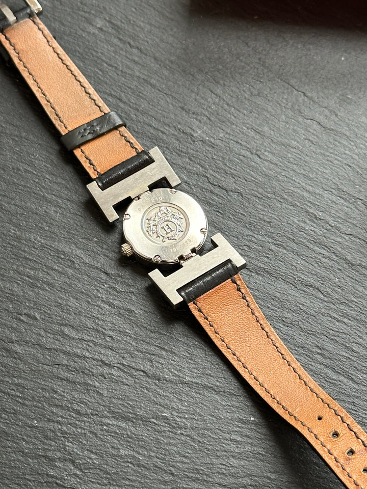 Hermès H Watch 🤍🖤｜Belt Buckle Design｜Oversized H Case｜Full Set
