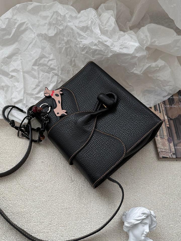 Loewe Turnlock Leaf Box Bag 🖤✨ Small Size Crossbody Treasure