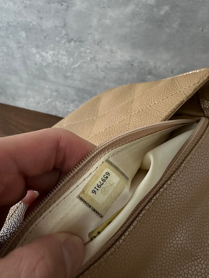 Chanel CC Pearl Caviar Shoulder Bag ✨ | Rare Collector’s Piece