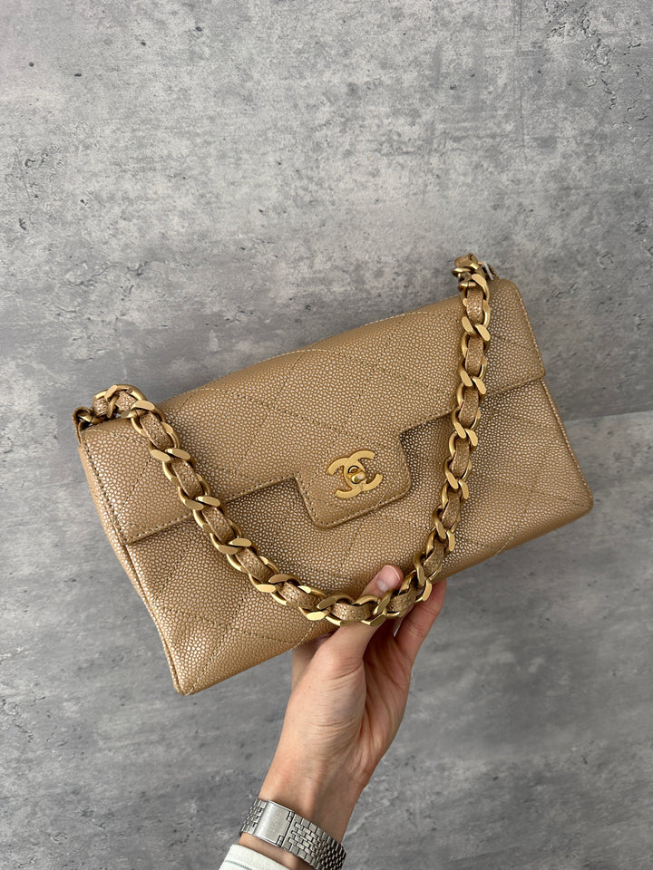 Chanel CC Pearl Caviar Shoulder Bag ✨ | Rare Collector’s Piece