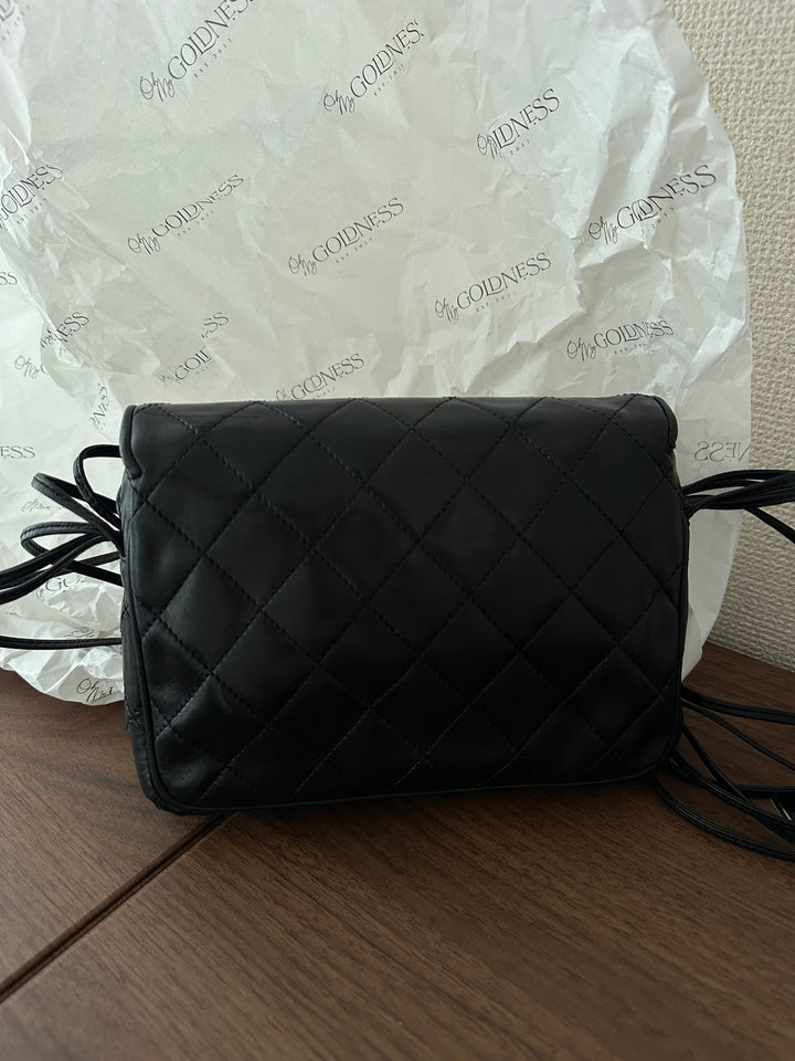 Chanel CC Shoulder Bag 🖤 | Classic Vintage Elegance with Card & Sticker