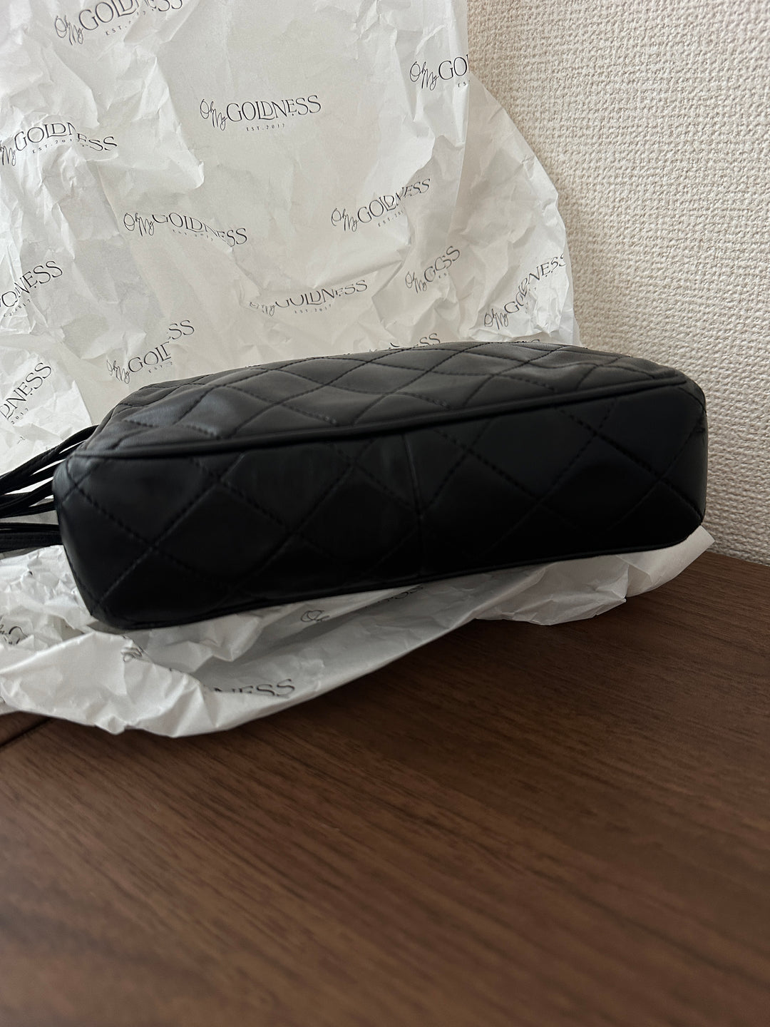 Chanel CC Shoulder Bag 🖤 | Classic Vintage Elegance with Card & Sticker