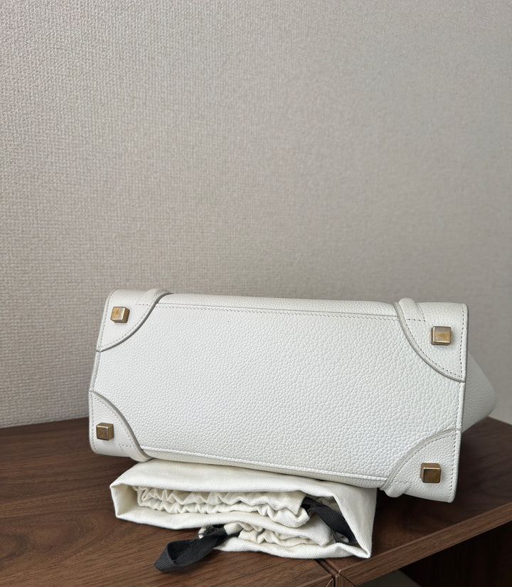 Celine “Snow White” Luggage Bag 🤍 | The Icon Returns!