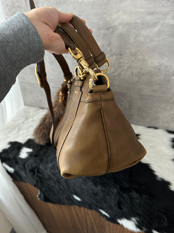 Gucci Rabbit Fur Hobo 🐰✨｜Soft Fur Accent, Versatile Carry, Everyday Chic