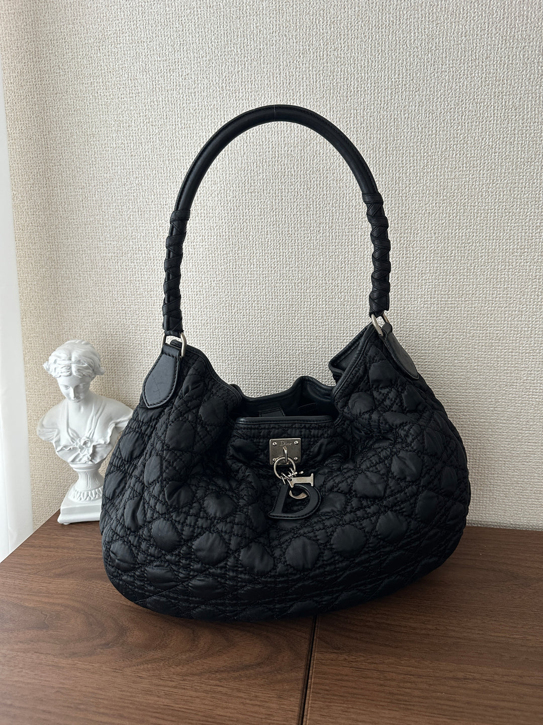 Lady Dior Ballet Hobo 🖤 “So Black” Edition | Elegant Yet Effortless