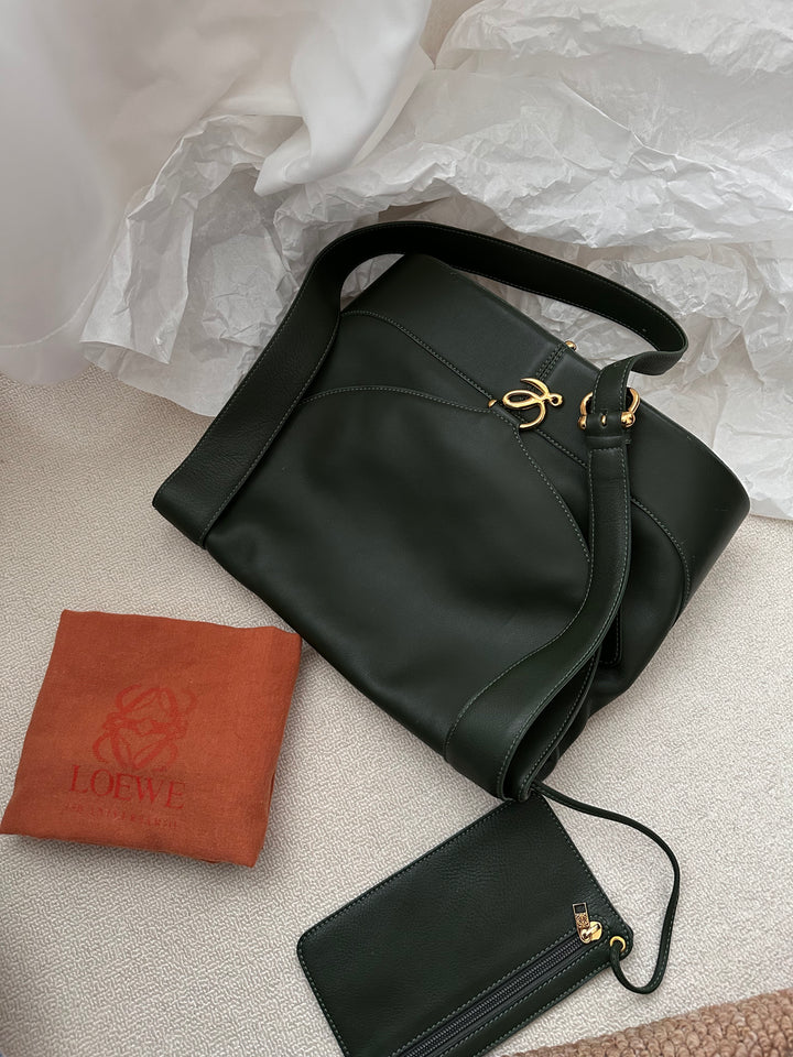 Loewe Flap Cloud Hobo ✨ with Pouch & Full Set