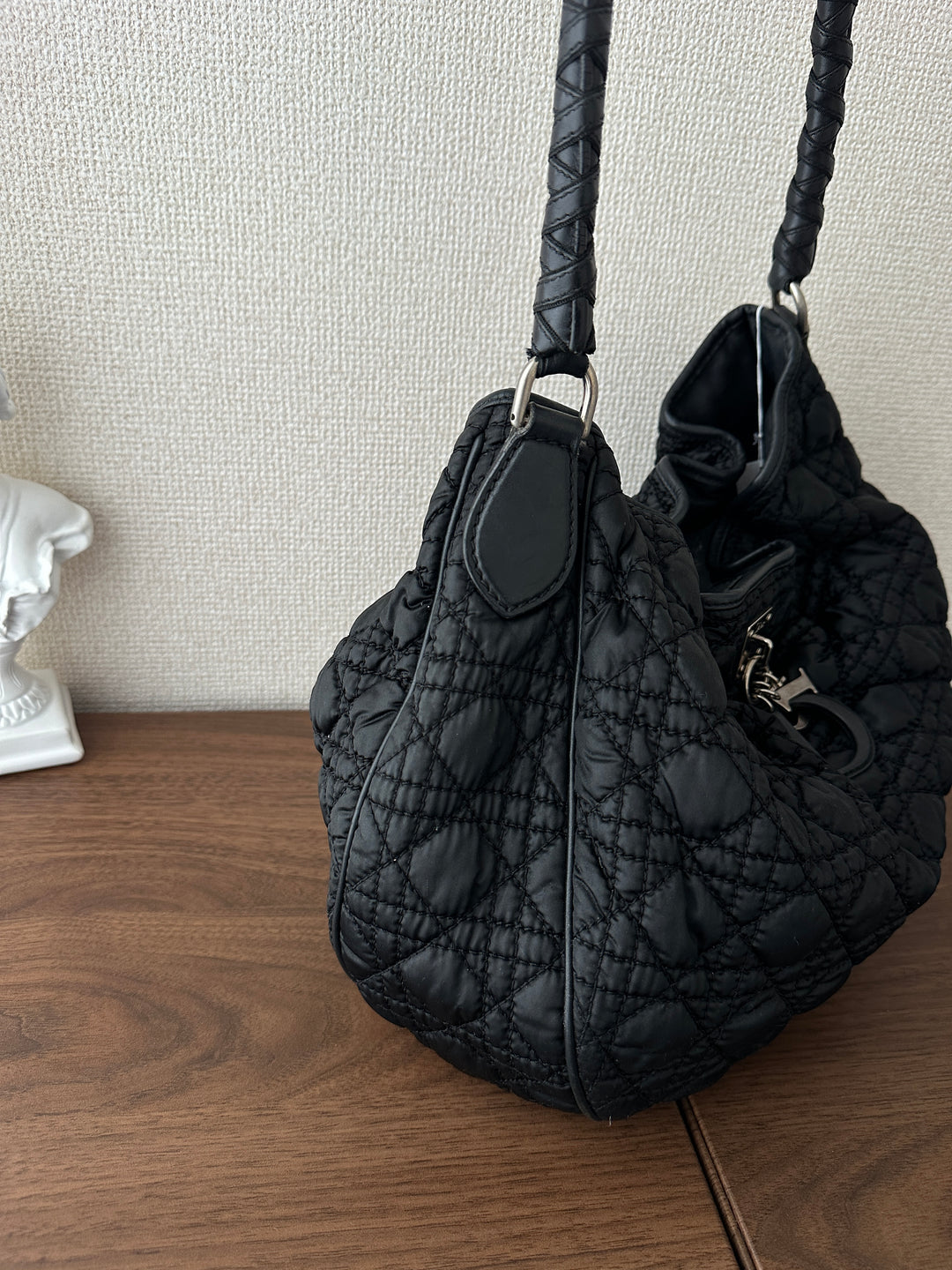 Lady Dior Ballet Hobo 🖤 “So Black” Edition | Elegant Yet Effortless