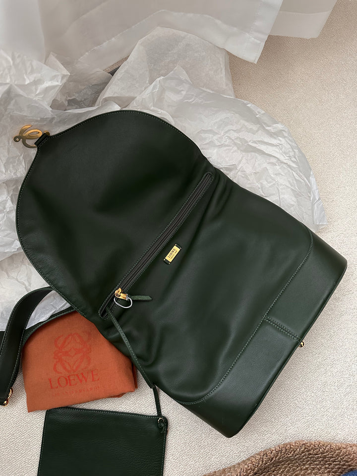 Loewe Flap Cloud Hobo ✨ with Pouch & Full Set