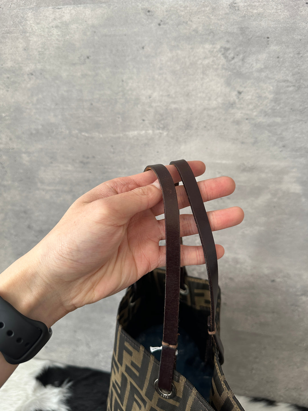 Fendi Monogram Canvas Tote 🐻🤎｜Lightweight Carry, Structured Base, Everyday Value