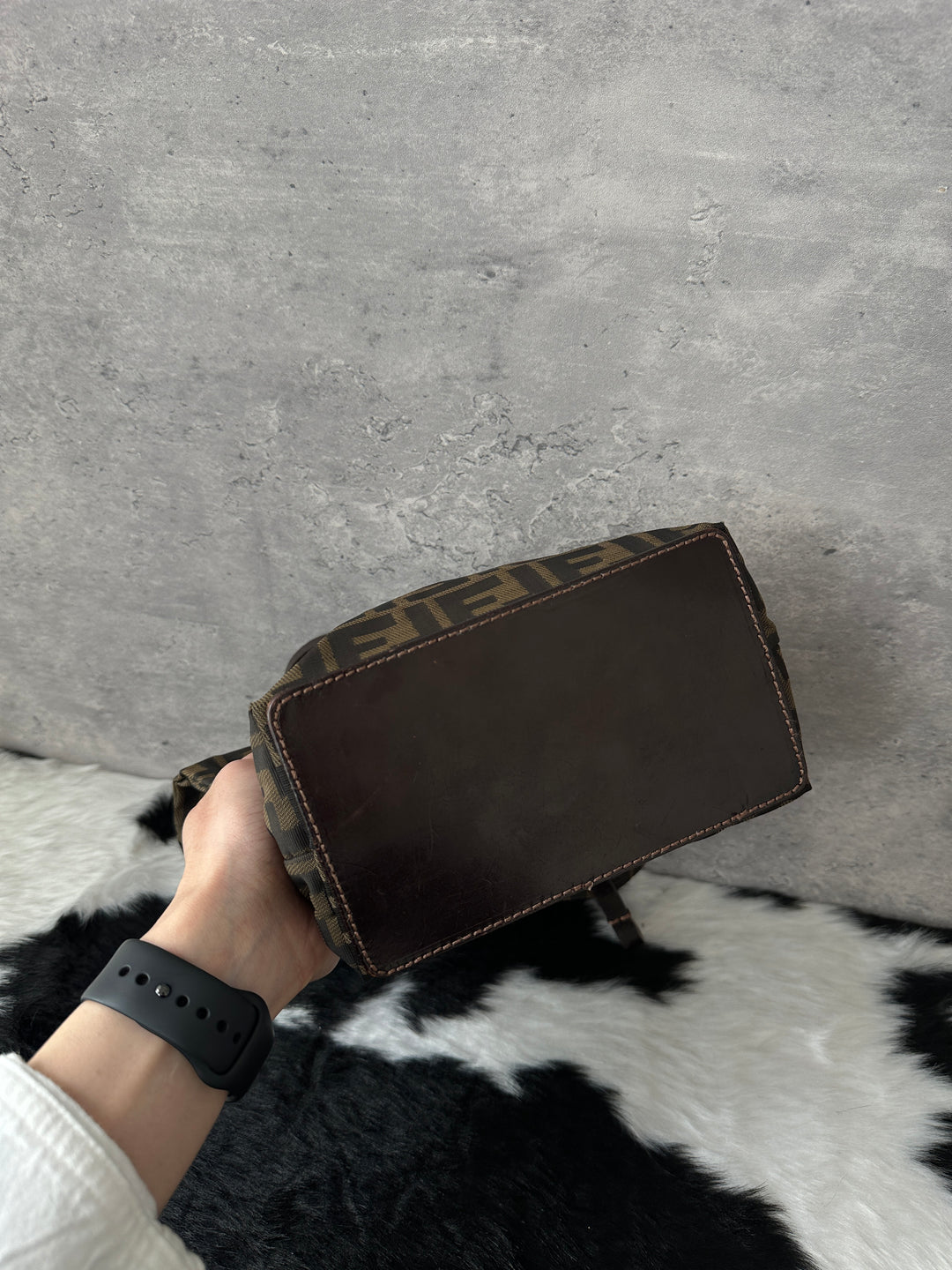 Fendi Monogram Canvas Tote 🐻🤎｜Lightweight Carry, Structured Base, Everyday Value