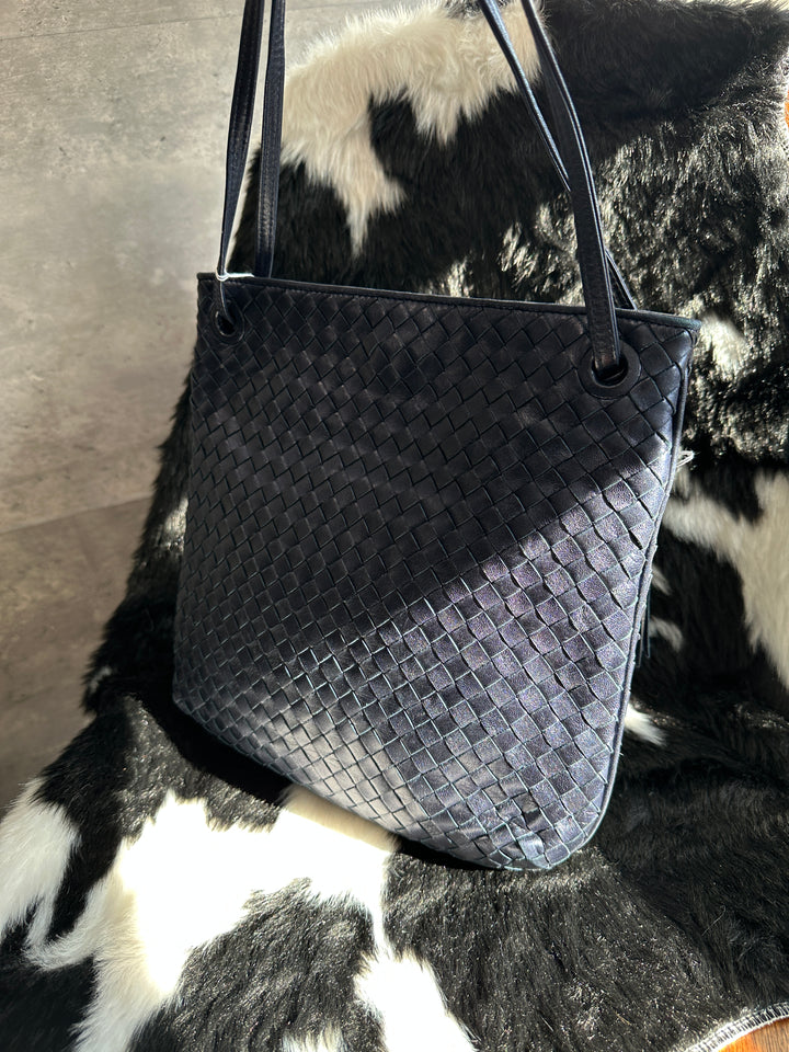 Bottega Veneta Intrecciato Tote Bag 🖤｜Woven Leather × Everyday Capacity × Timeless Vintage✨