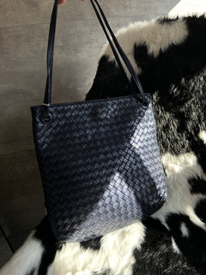 Bottega Veneta Intrecciato Tote Bag 🖤｜Woven Leather × Everyday Capacity × Timeless Vintage✨