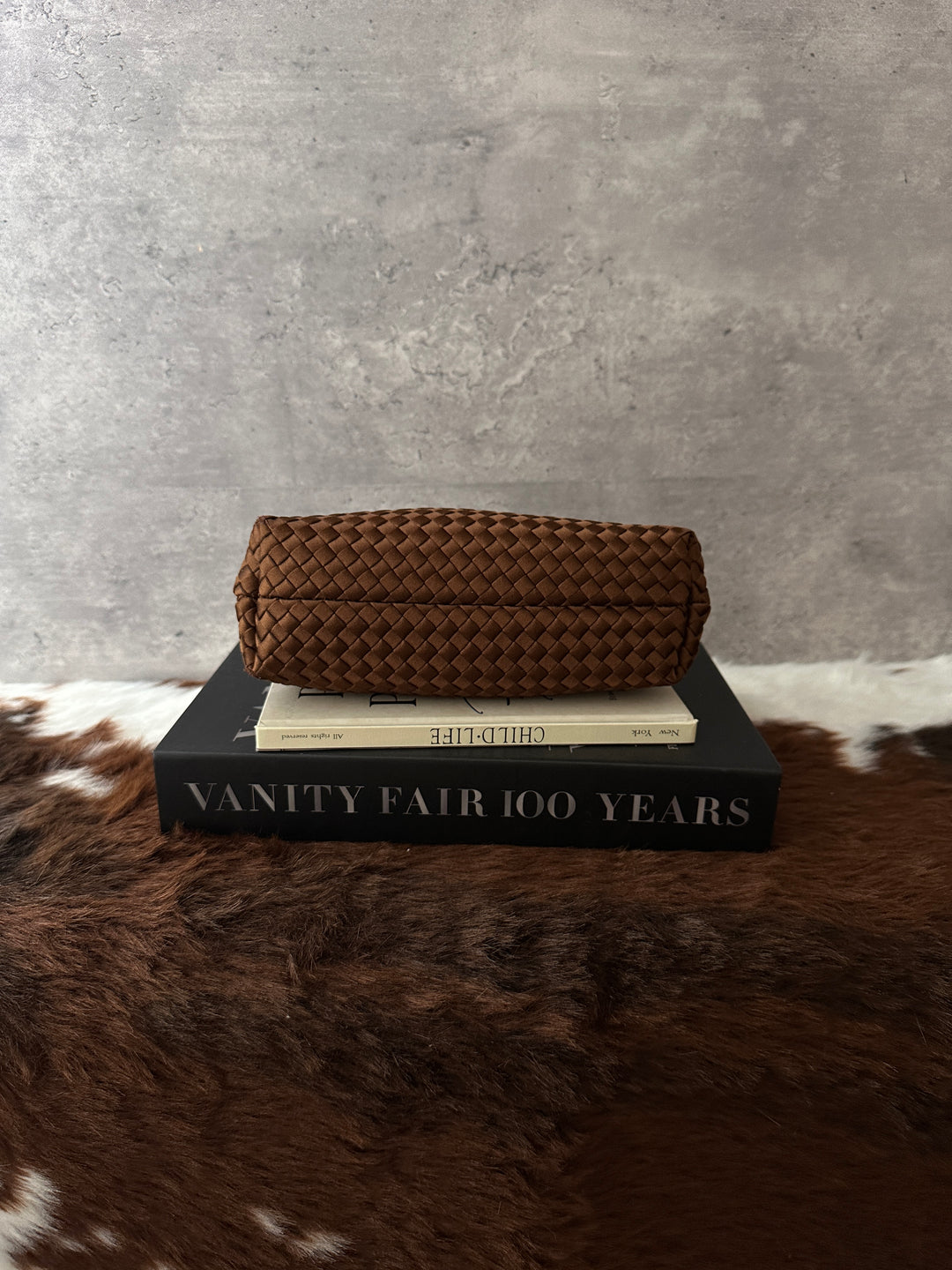 BOTTEGA VENETA Intrecciato Satin Mini Crossbody Bag 🍫｜Chocolate Satin｜Signature Weave｜Convertible Carry