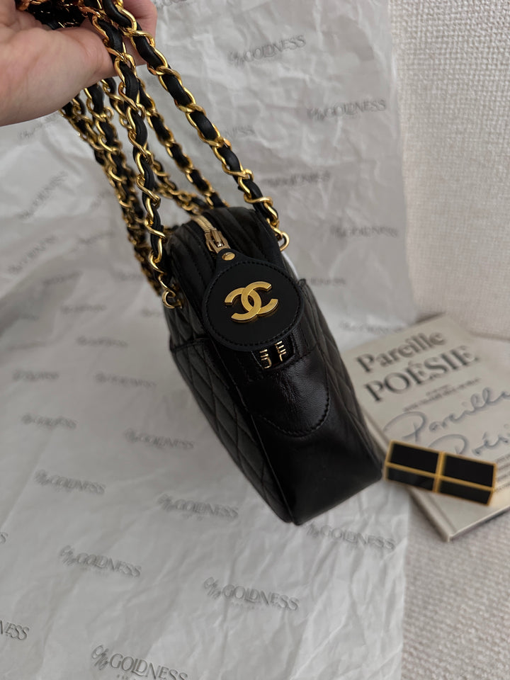 CHANEL｜Small CC Tag Quilted Tote Bag 🖤🪄 Everyday Elegance
